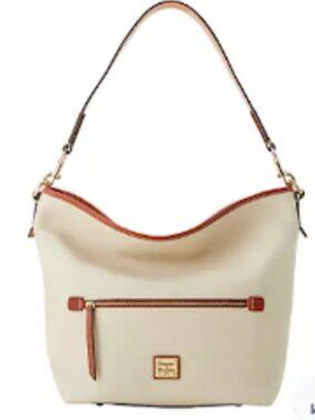 Dooney & Bourke Pebble Leather Hobo Sac Shoulder Bag